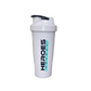 Heroes Energy White Shaker Bottle